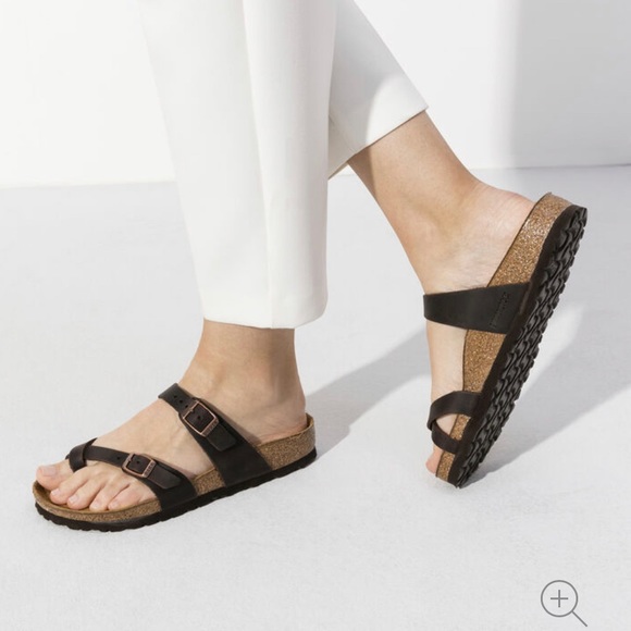 Birkenstock Shoes - 🔥 Sale Birkenstock Mayari brown leather sandals